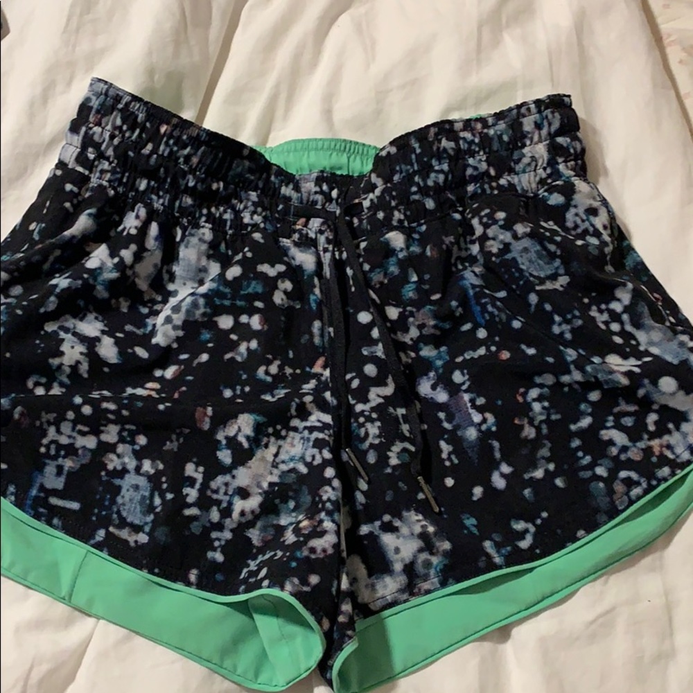 Lulu Lemon reversible athletic shorts